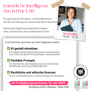 Künstliche Intelligenz: Das 1x1 für LSB